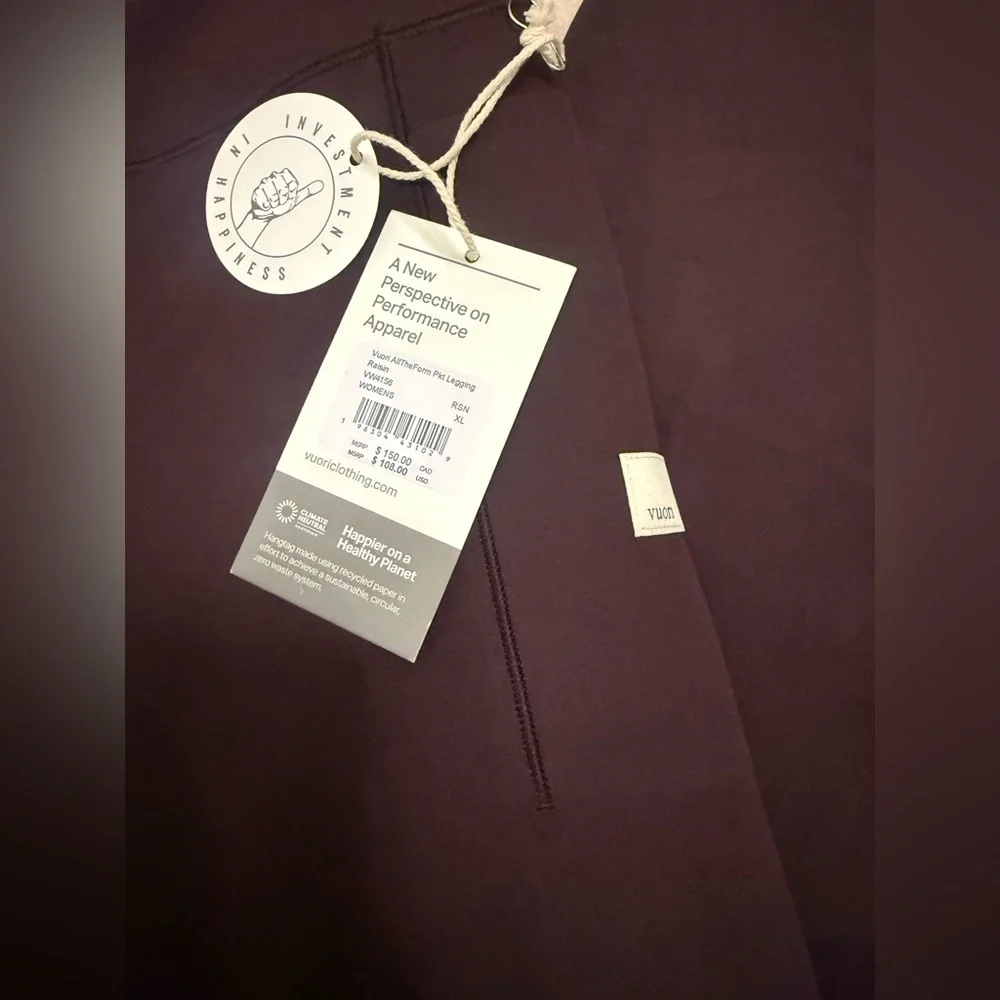 NWT Vuori AllTheForm Pocket Leggings - Picture 7 of 14